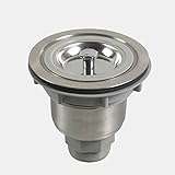 Talea キッチンシンク流し用のステンレス製排水栓