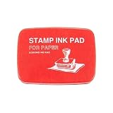 こどものかお スタンプインクパッド フォーペーパー 赤 4120-03