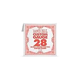 【正規品】 ERNIE BALL 1128 ギター弦 バラ弦 (.028) NICKEL WOUND STRING SINGLE ニッケル・ワウンド・ストリング