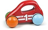 Vilac Baby Car with Handle, Red [並行輸入品]