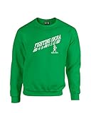 NCAA Slant 50 / 50 Blended 8オンスクルーネックスウェットシャツ 3L グリーン