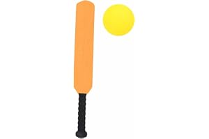 Toyvian 2個セット クリケットセット キッズヤードスポーツゲーム コオロギ コウモリ クリケットのバットグリップ キッズクリケット クリケット スポーツ クリケットとラケット キッズバット