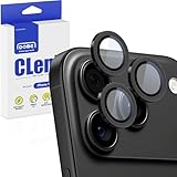 DOME GLASS Whitestone DOME カメラリングタイプ iPhone 17 Pro/ProMax [ケース互換＆HDシャープネス] 強化ガラスレンズ保護 フィルム [1枚]