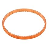 uxcell タイミング ベルト　4mmピッチ　62歯　235mm円周　7mm幅　シングルサイドPU