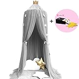 Mosquito Netドームベッドキャノピーfor女の子子供用ベッドプリンセスPlay Tentカーテンレースネッティングベッドの再生の赤ちゃん男の子と女の子Reading、装飾のゲームHouse 
