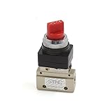 uxcell　ボールバルブ　水　石油　ガス　コネクタ　1/4BSP オス－1/4BSP メネジ