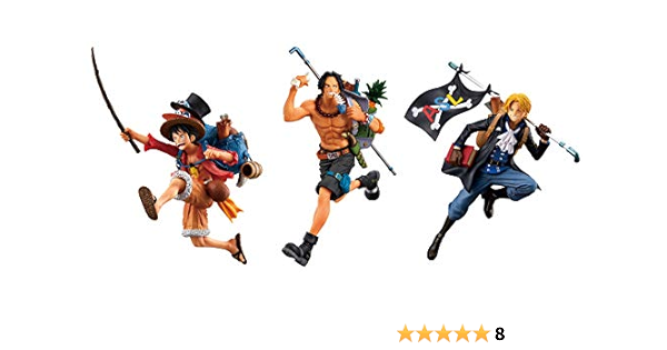 Amazon ワンピース ワンピースマニアが本気で三兄弟をプロデュースしたらこうなった ルフィ エース サボ 全3種セット アニメ 萌えグッズ 通販