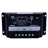 Sun YOBA バージョン ソーラー電圧レギュレーター ソーラーコントローラーのアップグレード 10A 12V/24Vオートスイッチ