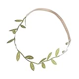 【ノーブランド 品】ヘッドバンド　乳児　装飾　　写真　小道具　贈り物　全3色 - グリーン