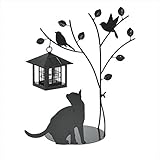 セトクラフト　シルエットソーラー　屋外　おしゃれ　Tree&Cat　SI-1954-900