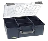 raaco 136341 Blue/Transparent Compartment box CarryLite 150-9 [並行輸入品]
