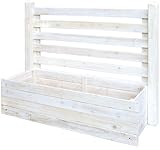 ボーダーフェンス付プランターボックス アウトルック・ロータイプ 基本セット ウォッシュホワイト