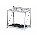 傘立て・ゴミ箱・出前箱・ネタケース ｱﾙﾐ製 ｱﾝﾌﾞﾚﾗｽﾀﾝド(差込口12) [W57 x D34.5 x H56cm] (7-1019-1) 料亭 旅館 和食器 飲食店 業務用