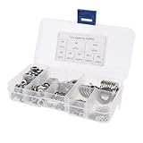 B Blesiya フラットワッシャー　ガスケット　ステンレス鋼　耐久性　M2-M10　約500個入り