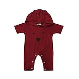 (プタス)Putars ベビー服 子供服 ロンパース 女の子 男の子 パーカー クマ顔 可愛い 秋 冬 新生児 歩行服 出産お祝い 記念日 プレゼント 0-24ヶ月