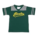 NCAA Oregon Ducks幼児用男の子サッカーシャツ、グリーン、3