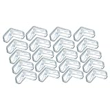 Tinksky 20 pcs 赤ちゃん子供キッズ安全性ソフト シリコン L 型テーブル コーナー衝突防止クッション ガード プロテクター
