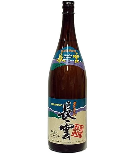 Amazon.co.jp: 山田酒造 長雲 一番橋 黒糖焼酎 30度 1800ml : 食品