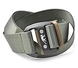 TASMANIAN TIGER タスマニアンタイガー 7839 38mm STRETCH BELT（ストレッチベルト）【Sx】 / ナイロンベルト ウェビングベルト アウトドア(ワンサイズ OLIVE)
