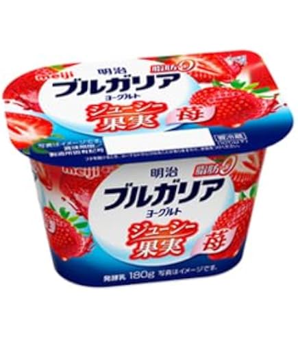 Amazon | [冷蔵]オハヨー おいしく果実いちごヨーグルト4p 280g×6個