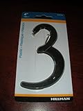 Hillman 4 Plastic 839756 #3 House Number [並行輸入品]