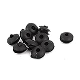 XDiscount 配線グロメット ラバー 保護リング ケーブルプロテクター 両面