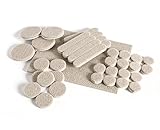 Slipstick cb071セルフスティック家具フェルトパッド( 37 Piece Variety Pack ) Heavy Duty粘着サーフェスプロテクター