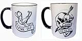 Moomoonz Clothing - I Love Tea Tattoo Coffee Mugs Both Designs