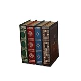 SOOGGI ブック型シークレットボックス 収納箱 アンティーク調 へそくり 宝箱 本型小物入れ 洋書