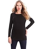 Seraphine セラフィン マタニティトップ Bexley ロングラインマタニティナーシングジャンパー サイズXL ブラック 授乳対応