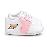 Purdue Boilermakers pre-walkerベビー靴 – ピンクトリム