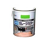 アサヒペン 水性ガレージカラー アップルグリーン 1.6L 【まとめ買い3セット】