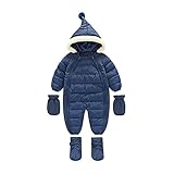 Tortor 1bacha(JP)　男女兼用　ベビー服　キッズ　ダウンロンパース　新生児　ダウンコート　子供　女の子　赤ちゃん　3点セット　カバーオール　男の子　秋冬　 防寒　ファー　フード付き　出産
