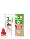 Hello Oral Care Kids Fluoride Free Toothpaste, Natural Watermelon, 4.2 Ounce [並行輸入品]