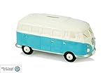 VW Volkswagen Campervan Ceramic Sky Blue Money Box Piggy Bank