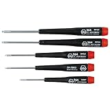 Wiha 26491 5-Piece Ball Metric End Hex Driver Set [並行輸入品]