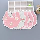 よだれかけ　スナップ ベビー スタイ スーパービブ 　5枚セットサイズ調整可能　男の子 女の子 赤ちゃん