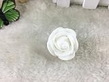 Generic 50pcs 3mm Foam Head Artificial Rose Flowers Handmade Wedding Home Decor