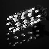 Vuage(TM) DIY簡単にエフェクト[ホワイト]を呼吸23とクリスマススター点滅星空ラウンドLEDライトシリンダーキットモジュールを作ります