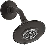 KOHLER K-45125-2BZ Alteo 2.0 Gpm Multifunction Wall-Mount Showerhead, Oil-Rubbed Bronze [並行輸入品]