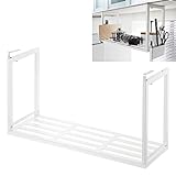 キッチンラック 戸棚下 調味料ラック 戸棚下収納シェルフ プレート Plate ホワイト 03531