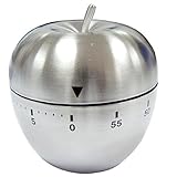 60分　キッチン　クッキングタイマー　　タイマーアラーム　りんご