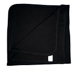 Babywearuk British Made Baby Blanket Black by BabywearUK