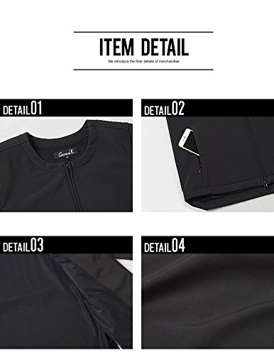 【数量限定】(キャバリア)CavariA シャークスキンボンディング加工ノーカラーMA-1ジャケット