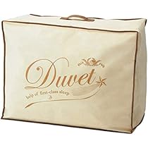 Amazon.co.jp: 昭和西川 羽毛布団 収納袋 シングル ダブル 兼用 通気性