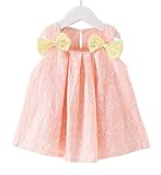 YY-Natuhi ベビー服 子供服 女の子 ワンピース ピンク ドレス キッズ 女児 かわいい ふわふわ スカート 入園式 卒園式 赤ちゃん 七五三 発表会 ベビースーツ 春夏 ノースリーブ リボン
