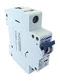 Yuco YC-16-1B Supplemental Protector Din Rail Miniature Circuit Breaker 1P 16A B Curve TUV UL 1077 E