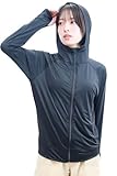 [THE CLASSIC TOKYO] ラッシュガード レディース UVカット UPF50+ 長袖 紫外線対策 オーバーウェア (JP, アルファベット, XS, クラシックブラック)