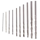 F Fityle 約10個　ドリルビットセット　DIY　ハンドドリル 　修理用具　穿孔　彫刻　木工ツール　騒音なし　