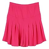 (マーシェル) Marshel マタニティ プリーツ フレア スカート ピンク L